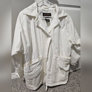 Vintage Eddie Bauer, Button Down, Jacket White